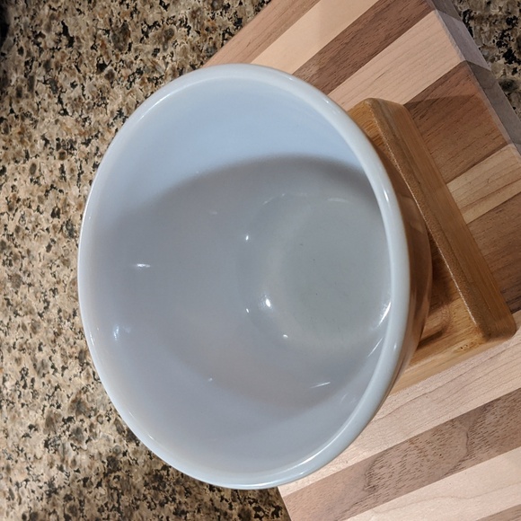 VTG Pyrex Chocolate Brown 401 1.5 Pt. Small Primary Mixing Nesting Bowl Ovenware - Picture 2 of 5